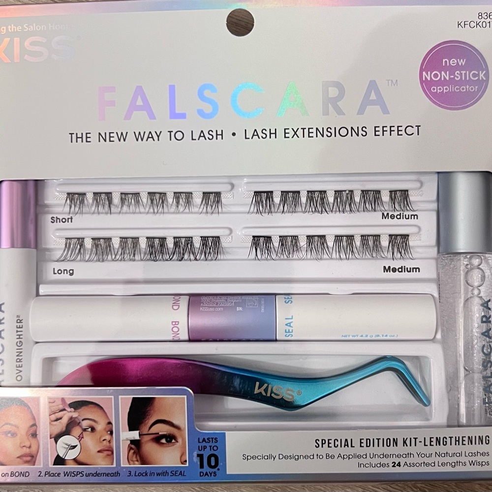 KISS Falscara Special Edition Kit Lengthening 24 Asst Lashes - Picture 6 of 6